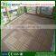 DIY wpc decking tile bathroom floor with non-slip wood composite decking tiles