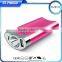 Universal portable metal case led light power bank 4400 5200mah