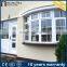 European style powder coating framed aluminum bay window for sale