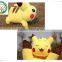 Custom plush pikachu for children's toy