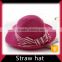 Fashion summer raffia straw hat