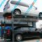 Easy relocation four post hydraulic driven parking system lift