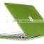 Rubber coated hard laptop cover for macbook air 11.6/13.3 pro13.3/15.4 and retina 13.3