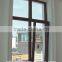 pvc single tilt and turn window with clear glass