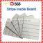 striated non woven insole board
