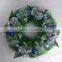 promotional PVC artificial christmas ball wreath/garland for X-mas