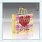 2015 new high quality wholesale valentines day gift paper bag with handles
