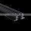 Recessed 2 wires track rail led track light fixture of ceiling