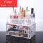 Clear Acrylic Makeup Organizer Storage case/Acrylic organizer drawers/Cosmetic Organizer Jewelry storage acrylic cabinet box