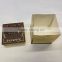 Muslim Baby Shower wooden gift packing box/glod and silver color candy box for baby