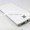 China supplier 10000mah smartphone power bank promotion OEM led lighting power bank, fashion green power bank