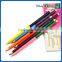 2016 wholesale customized school 7 inch double-end color pencil for art