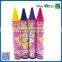 2016 Wholesale environmental 4 color crayon into paper box for drawing
