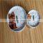 Round Money Coin Tin Can Tin Box Beauty Coin Saving Metal Box