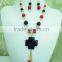 Handmade gemstone beads beaded necklaces Best quality hot selling handmade designer statement necklace