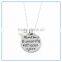 Every Day Is A Gift Stainless Steel Necklace with Pearl