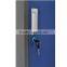 Powder coating 6 door swimming pool steel locker, metal locker