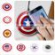 New Seven Pattern Flag QI Wireless Charger Charging Pad for Samsung Galaxy S6S6Edge