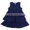 two colors available (DZQ001) nova brand little girl princess dress 2015 hot summer korean kids girl dress child dress wholesale
