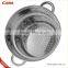 2016 hot sale 3 Layer Stainless Steel Steamer with 2 mesh steamers