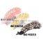 glitter hair accessories banana hair clips plastic crystal banana clip