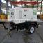 2 wheels trailer diesel generator, 30KW portable genset