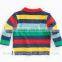 New design colored organic cotton polo kids t shirt