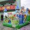 commercial EN14960 inflatable slide used 0.55mm PVC tarpaulin material