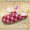 Lovely Cotton Fabric EVA Cotton Slippers Women(HJCW335)