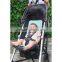 Easy to attach anti perspiration stroller liner for imported strollers