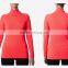 Womens Basic Long Sleeve Runing Tshirt Red