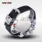 Weide Japan Movt Quartz Watch Stainless Steel Back Water Resistant 3atm Multifunctional Sport Watches Men