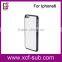 Cheap high quality DIY 2D sublimation plastic phone case for iphone6