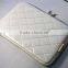 K-OK Classic Horizontal Diamond Texture Zipper PU Leather tablet bag cases with EVA interlayer for ipad air protector case