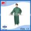 Non Woven White/Blue/Red/Green/Yellow disposable Lab Coat With Hook and Loop