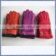 Ladies Sheepskin Leather Fur Warm Gloves with different colors