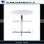 SGS approved Modern White Marble Coffee Restaurant bar dining tables