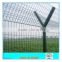 76.2mmx12.7mm green coated high security fence/ welded 358 fencing