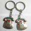 3D LOVE key chain/ custom zinc alloy key chain for wholesale