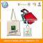 personalized tote cotton bag foldable custom made shopping bags