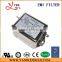 Single-phase multistage AC power line noise emi fiter