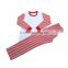 Wholesale 2016 cotton Christmas pajamas kids pajamas pajamas matching family dad mom adults red white strip pajamas