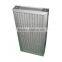 Washable Pleated panel Metal Mesh air filter for chimney exhaust system