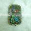 Professional pocket mirror with diamond