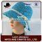 Fashion promotional natural bucket shape straw boater hat