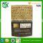 Business industrial customized printed logo stand up brown kraft paper food bag pouch with zipper