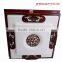Square Wood Carving Pendant Lamp Chinese Style Lighting Chinese Style Red Wooden Pendant Lamp