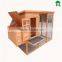 Wood Chicken Coop With Run and Nesting Box