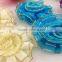 Hot sale handmade ribbon flower for kids dancing dresses