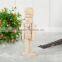2016 new wooden christmas unpainted nutcracker